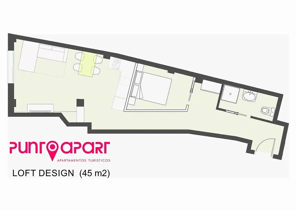 Apartamentos Puntoapart Malaga Apartment